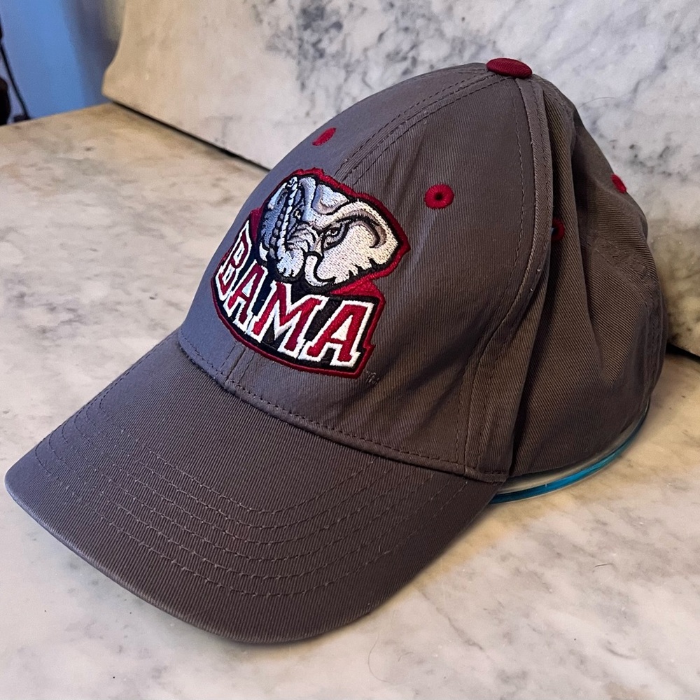 University of Alabama Gray Bama Cap with Elephant Logo